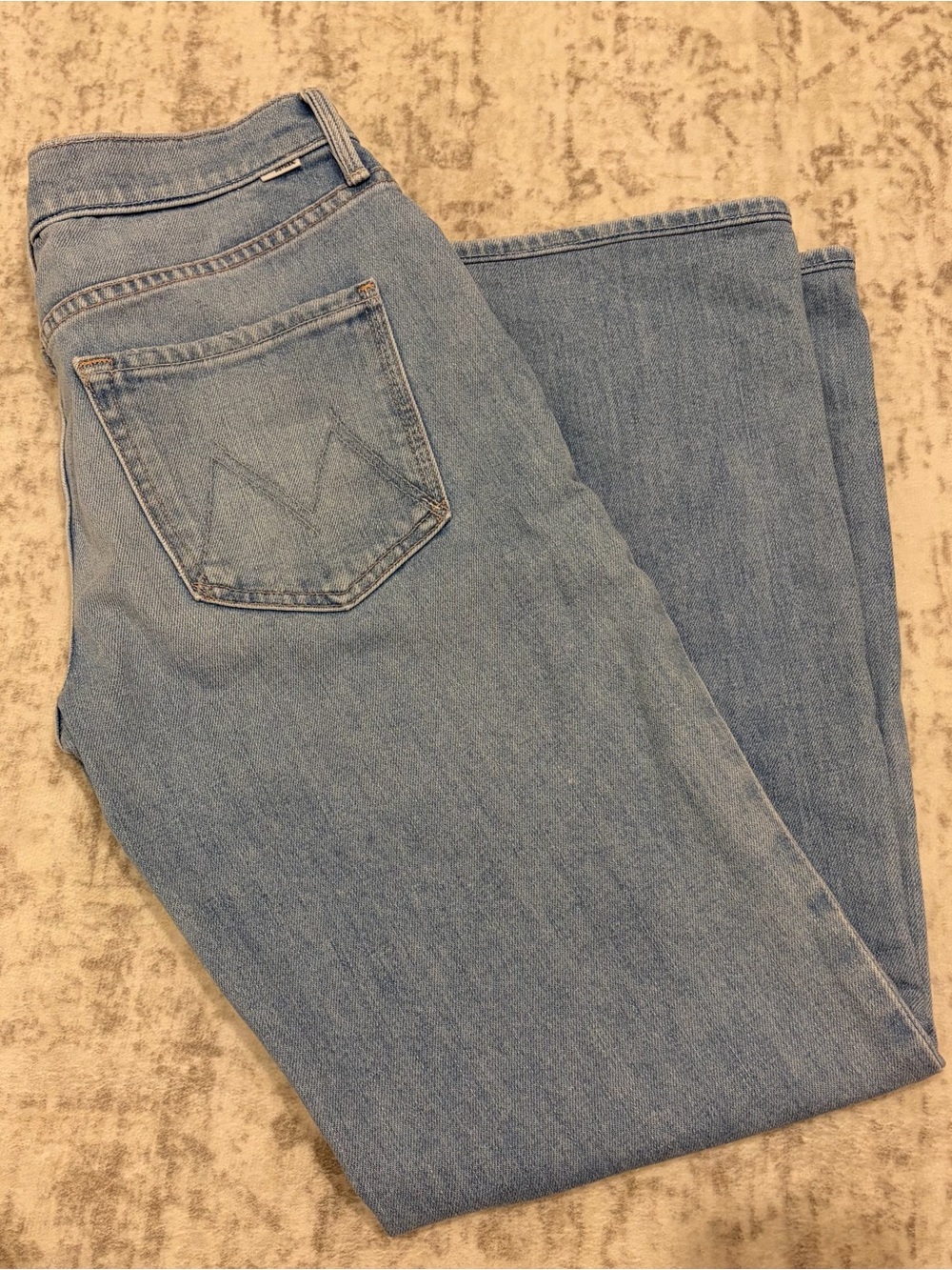 MOTHER Women's The Bookie Sneak - Cool as a Cat Size 27 VGUC